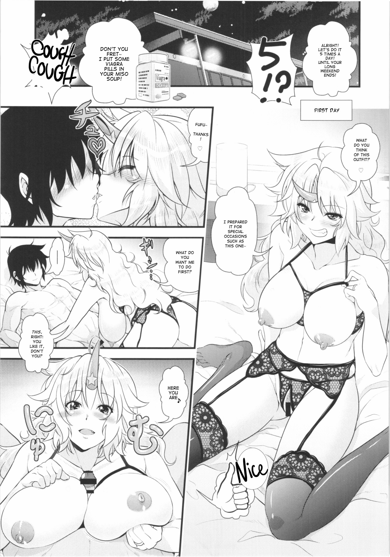 Hentai Manga Comic-Bam Bam Baby Making With My New Wife-Read-6